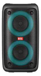 Parlante Karaoke Blik Voice3 Bt 5.3 Radio Tf/sd Tws Rgb 7h Negro