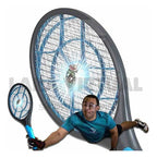 Raqueta Eléctrica Mata Mosquitos A Pilas Aa Potente Y Seguro Negro