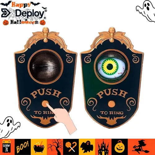 Timbre Animatronic Puerta Poseida Decoracion Halloween