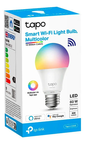 Ampolleta Inteligente Wifi Tp-link Tapo Rgb App Alexa Google Rgb