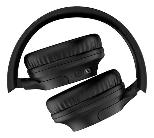 Audifonos Inalambrico Blik Soul250 Bluetooth 5.4 Bateria 20h Negro