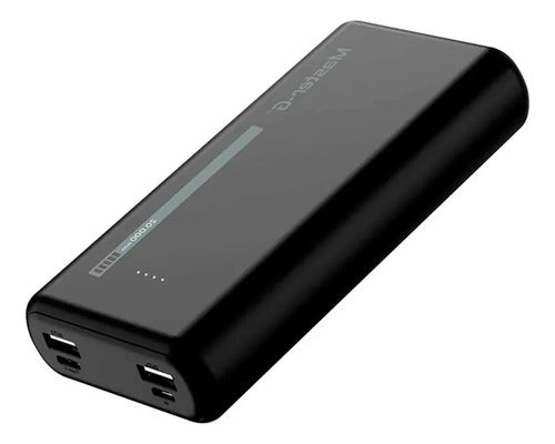 Bateria Externa Portatil Power Bank Master-g 20.000mah 10w Negro