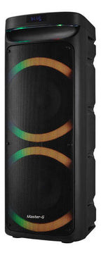 Parlante Masterg Karaoke Phantom Bluetooth 8in X2 60w Tws Eq Negro