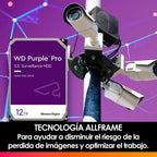 Disco Hdd Interno Western Digital Purple Pro 12tb Vigilancia Púrpura