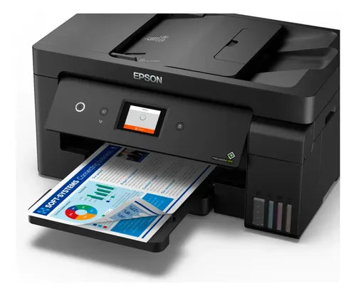Impresora Multifuncional 4 En 1 Epson L14150 Wifi Duplex Negro