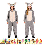 Trajes Disfraces Cuentos Infantiles Dia Del Libro Halloween Lobito 7-9