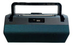 Parlante Potente Con Soporte Función Bluetooth Ts-v6 Verde Oscuro
