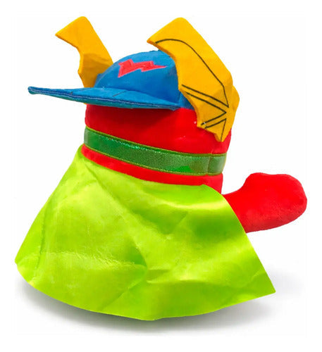 Peluche Superzings Kid Fury Super Raro Original 22cm Serie 5 Kid Fury