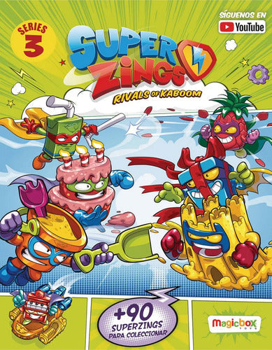 Pack 10 Sobres Twopack (villano + Heroe) Superzings Serie 3