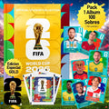Pack Album Gold Tapa Dura + 100 Sobres Fifa World Cup 2026