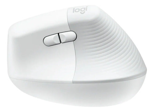 Mouse Vertical Bluetooth Logitech Lift Ergonomico 6 Botones Blanco
