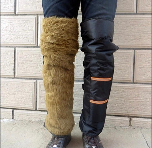 Protector Cubre Piernas Termico Moto C/chiporro Invierno Estandar