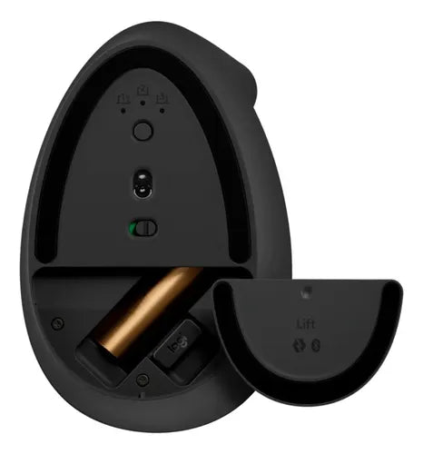 Mouse Vertical Logitech Lift Bluetooth Ergonomico 6 Botones Grafito