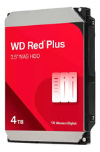 Disco Duro Interno Wd Red Plus 4tb 5400 Rpm Nas / Dvr / Nvr Rojo