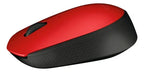 Mouse Inalambrico Logitech M170 Sensor 1000dpi Banda 2.4ghz Rojo