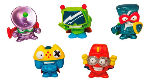 Pack 8 Caja Metalica Porta Superzings Especiales Cyber Squad
