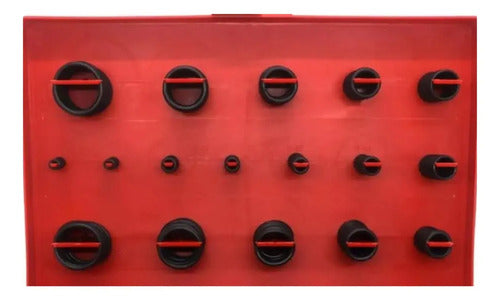 Set De O-ring Gomas Para Sellar 419pcs Naranja