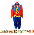 Disfraz Payaso Cuentos Infantiles Dia Del Libro Halloween Colorido