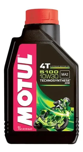 Aceite Motul Aceite Motor 4t 5100 10w30 1l Sintético Motos