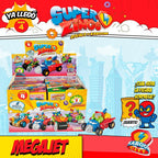 2 Vehiculo Megajet Superzings Serie 4 Original Coleccion Superzings Multicolor
