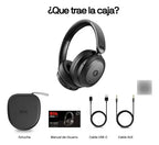 Audifonos Inalambricos Blik Soul900 Tws Anc 60hrs + Estuche Negro