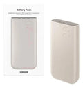 Cargador Portatil Bateria Power Bank Samsung 20.000mah 45w Beige