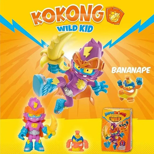 Superthings Wild 1 Kid Kokong + 1 Superthings + 1 Accessorio