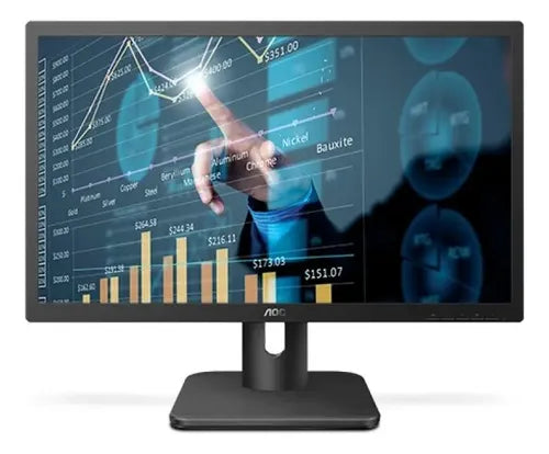 Monitor Aoc Led 20in Hd 60hz 5ms Hdmi Flicker Free 20e1h Negro