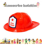 Trajes Disfraces Cuentos Infantiles Dia Del Libro Halloween Bombero 3-4