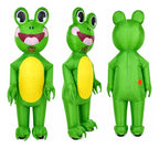 Disfraz Inflable Sapito Rana Halloween Fiestas Adultos Inflable Sapito 160-190 Adulto