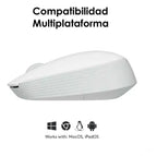 Mouse Inalambrico Logitech M170 Optico 1000dpi Banda 2.4ghz Blanco