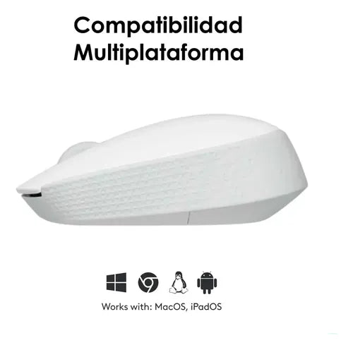 Mouse Inalambrico Logitech M170 Optico 1000dpi Banda 2.4ghz Blanco