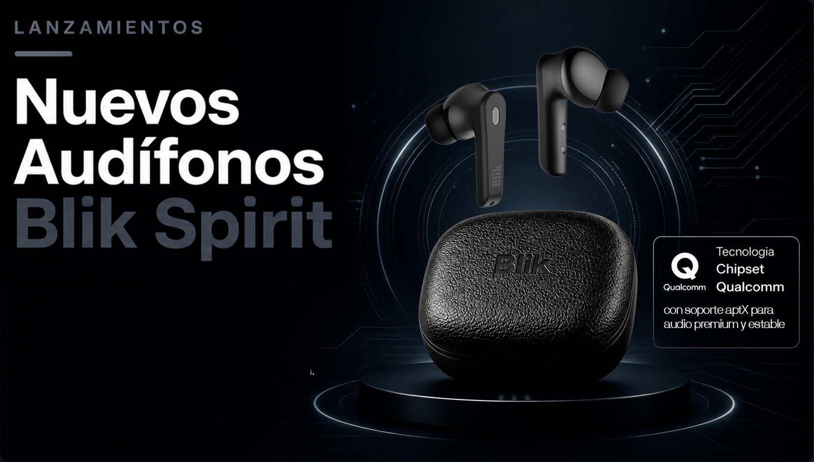 Nuevos Audífonos Blik Spirit